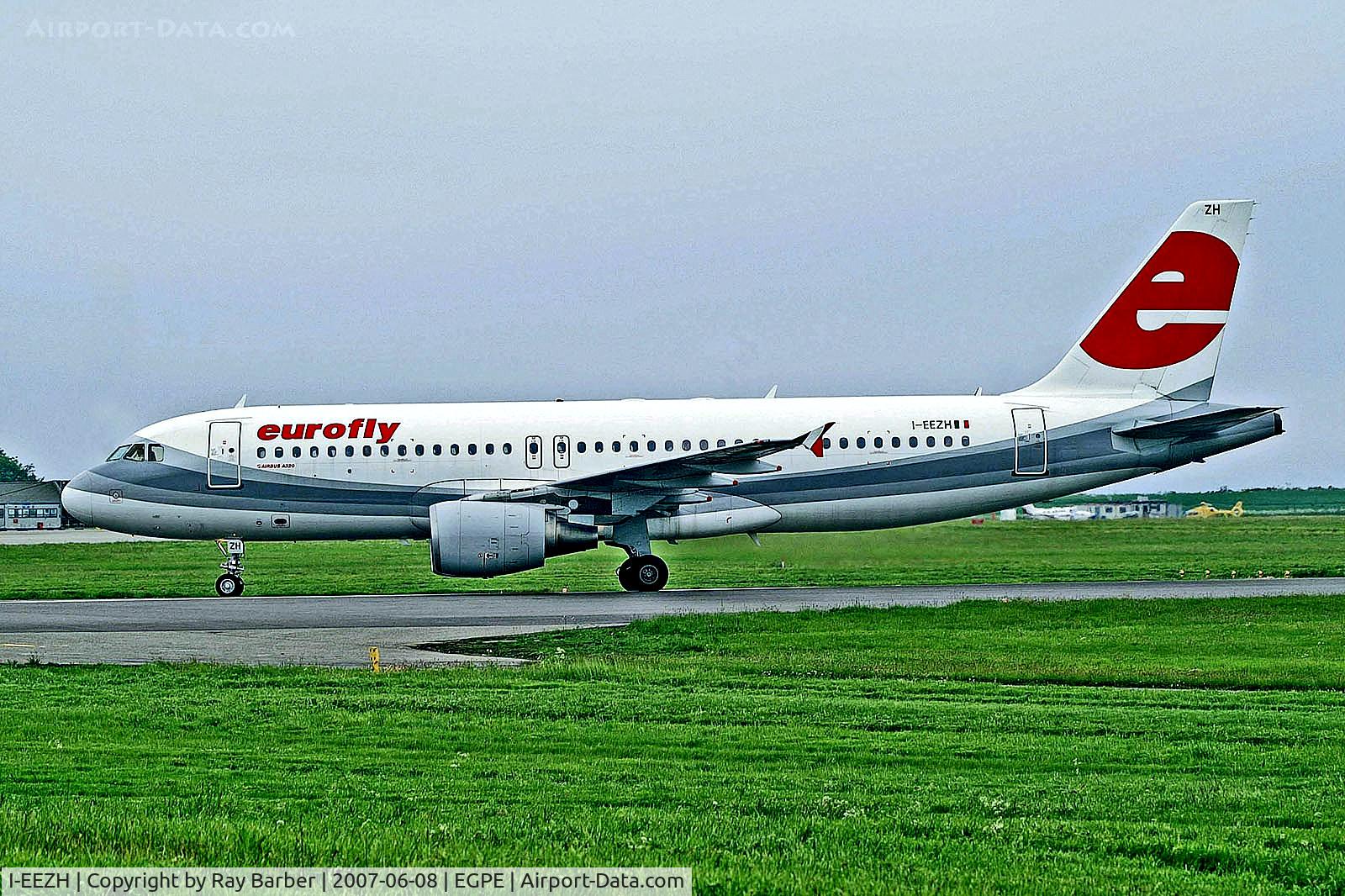 I-EEZH, 1997 Airbus A320-214 C/N 737, I-EEZH   Airbus A320-214 [0737] (Eurofly) Inverness (Dalcross)~G 08/06/2007