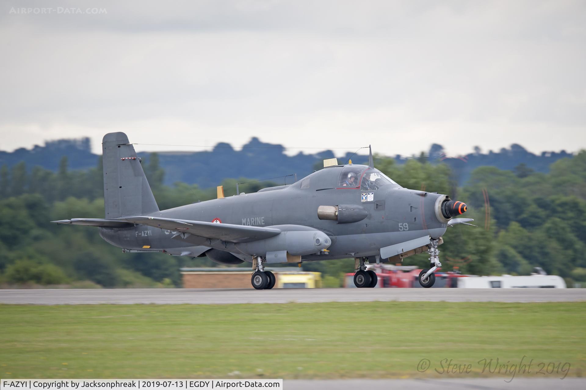 F-AZYI, 1959 Breguet Br.1050 Alize C/N 59, Yeovilton Air Day 2019