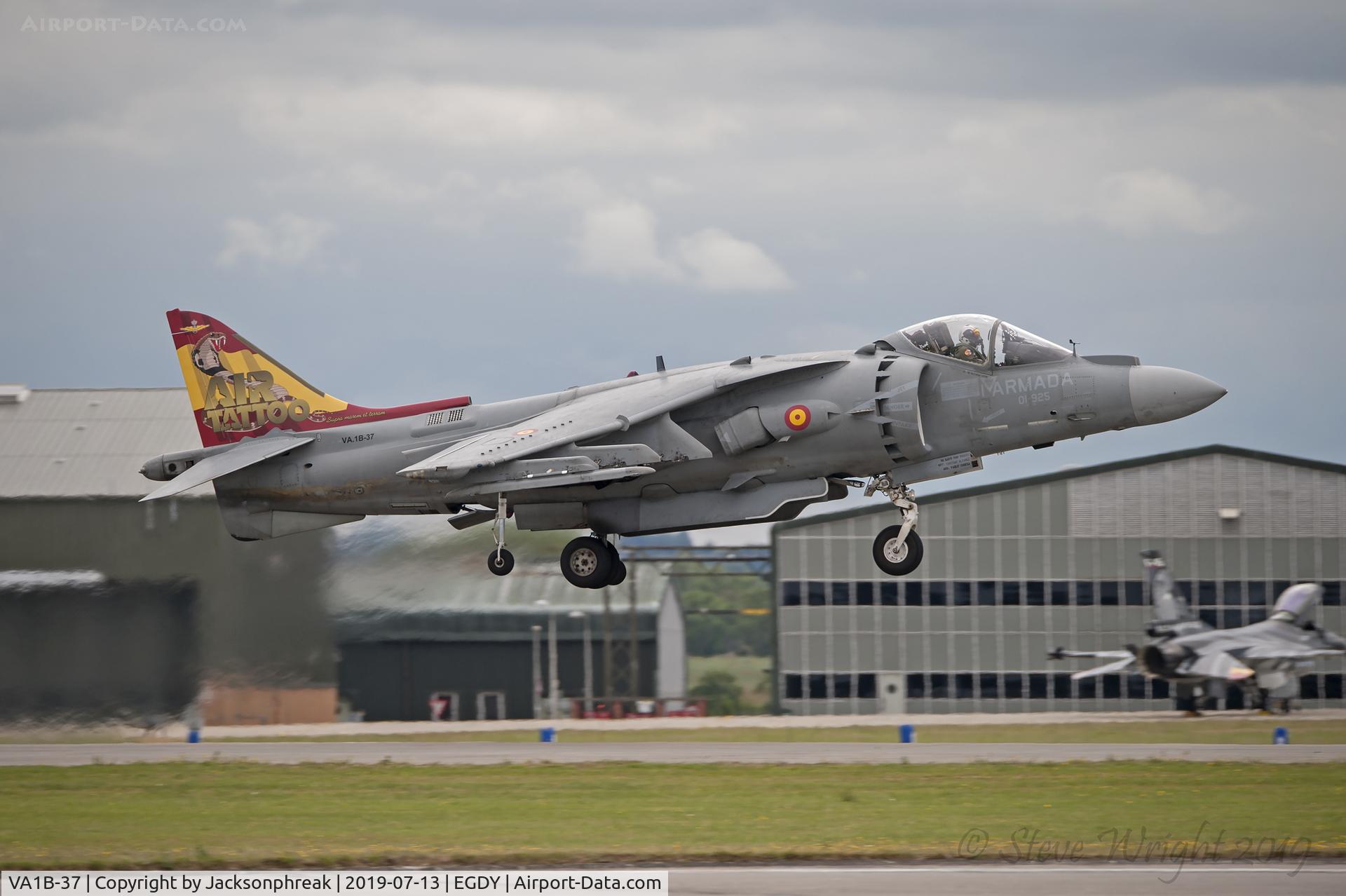 VA1B-37, McDonnell Douglas EAV-8B Matador II C/N SR3, RNAS Yeovilton Air Day 2019
