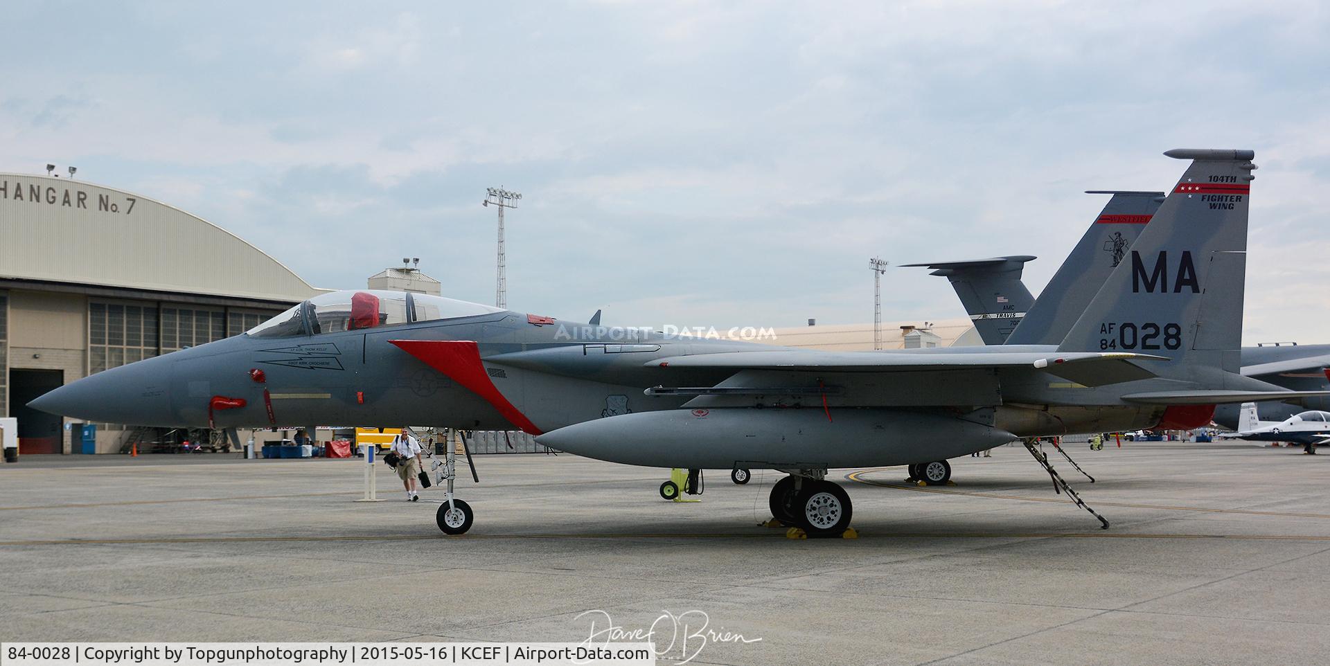 84-0028, 1984 McDonnell Douglas F-15C Eagle C/N 0939/C331, Barnstormers from the 104th