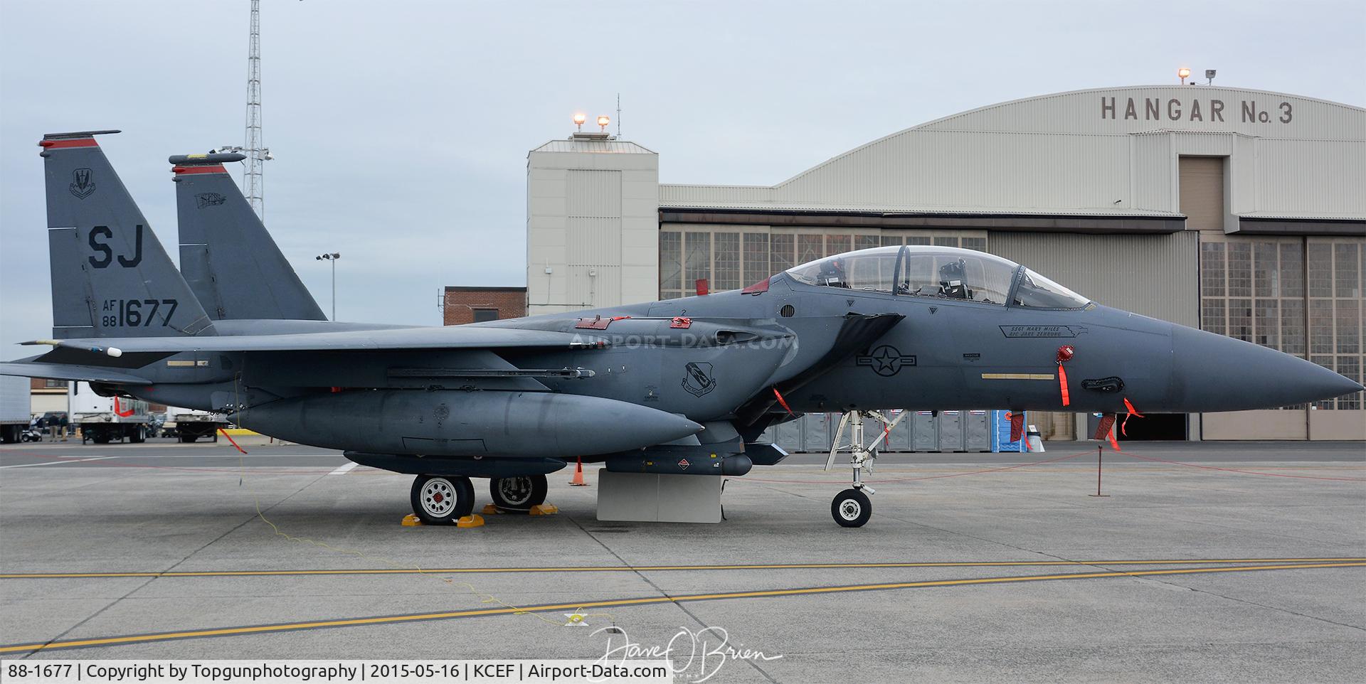 88-1677, 1988 McDonnell Douglas F-15E Strike Eagle Strike Eagle C/N 1086/E061, 334th FS of the 4th FW