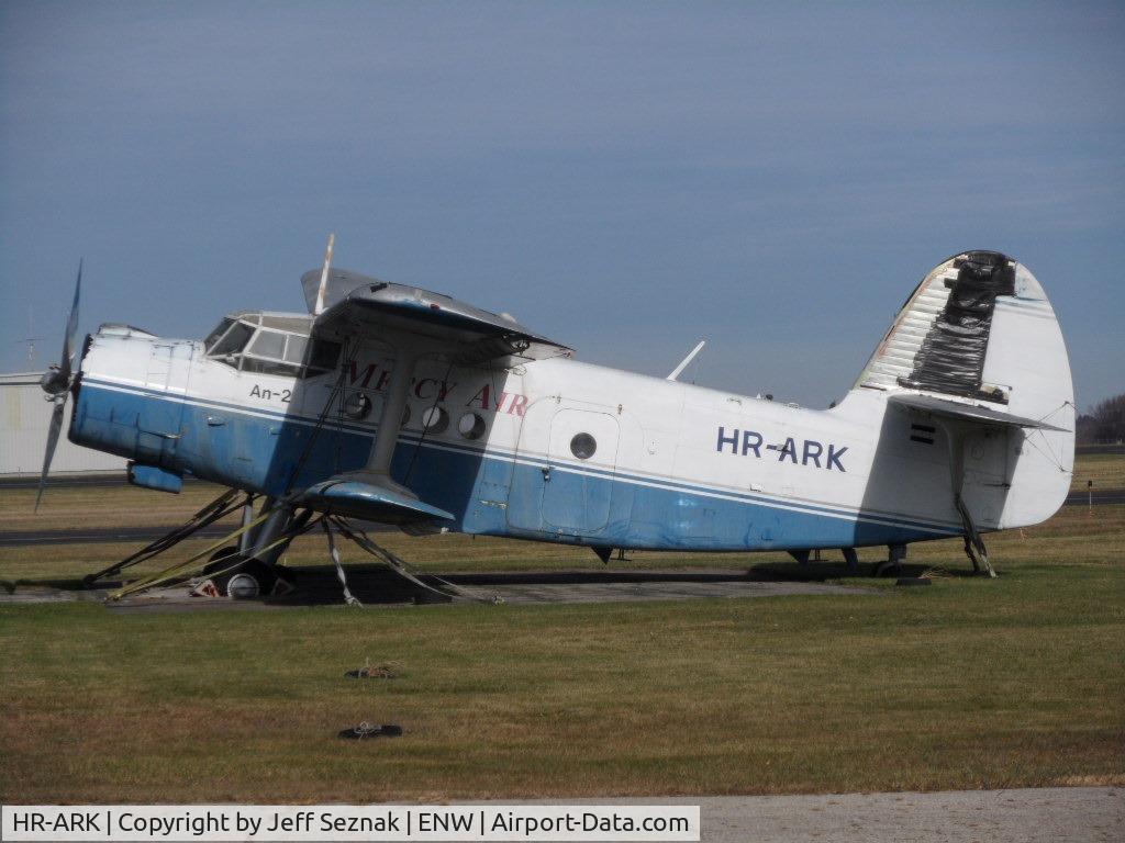HR-ARK, Antonov An-2 C/N 1G188-12, Still sitting idle at the Kenosha, WI Airport