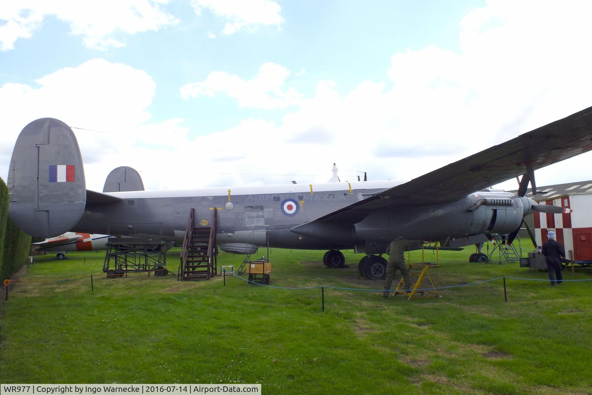 WR977, Avro 716 Shackleton MR.3 C/N Not found WR977, Avro 716 Shackleton MR3 at the Newark Air Museum
