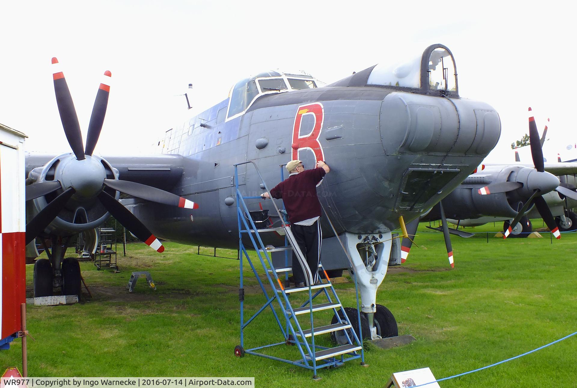WR977, Avro 716 Shackleton MR.3 C/N Not found WR977, Avro 716 Shackleton MR3 at the Newark Air Museum