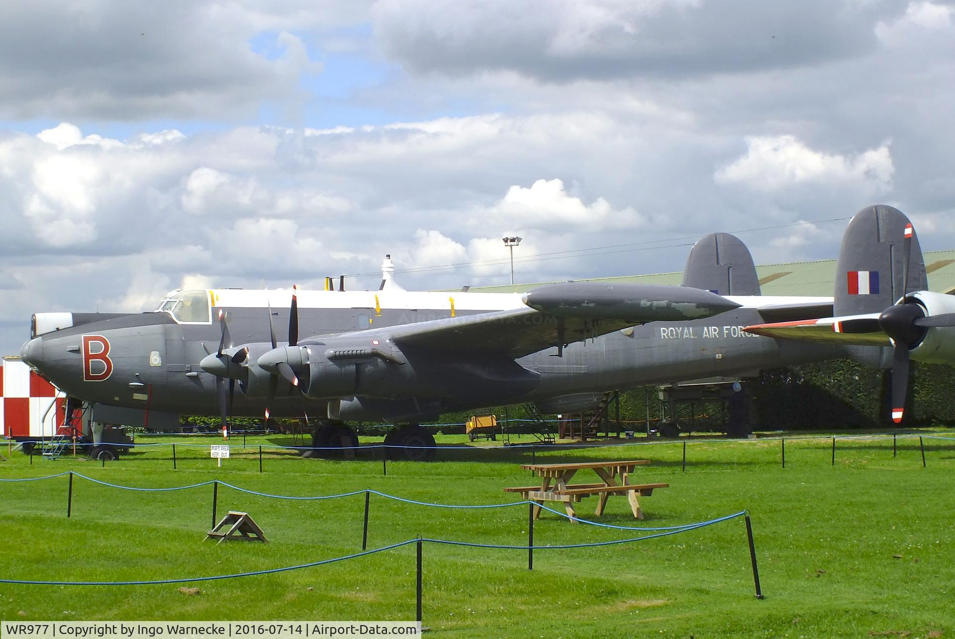 WR977, Avro 716 Shackleton MR.3 C/N Not found WR977, Avro 716 Shackleton MR3 at the Newark Air Museum