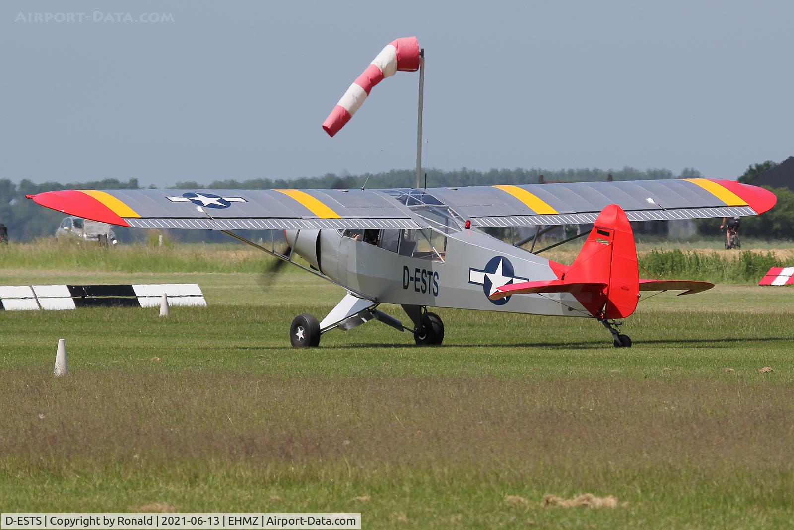 D-ESTS, 1962 Piper PA-18-150 Super Cub Super Cub C/N 18-7893, at ehmz