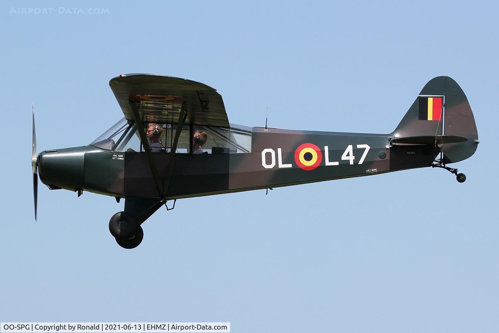 OO-SPG, 1952 Piper L-18C Super Cub (PA-18-95) C/N 18-2060, at ehmz