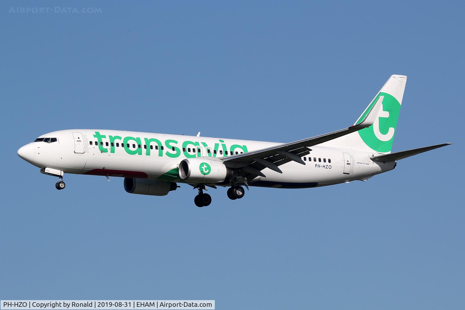 PH-HZO, 2007 Boeing 737-8K2 C/N 34169, at spl