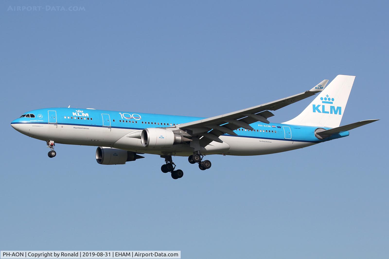 PH-AON, 2008 Airbus A330-203 C/N 925, at spl