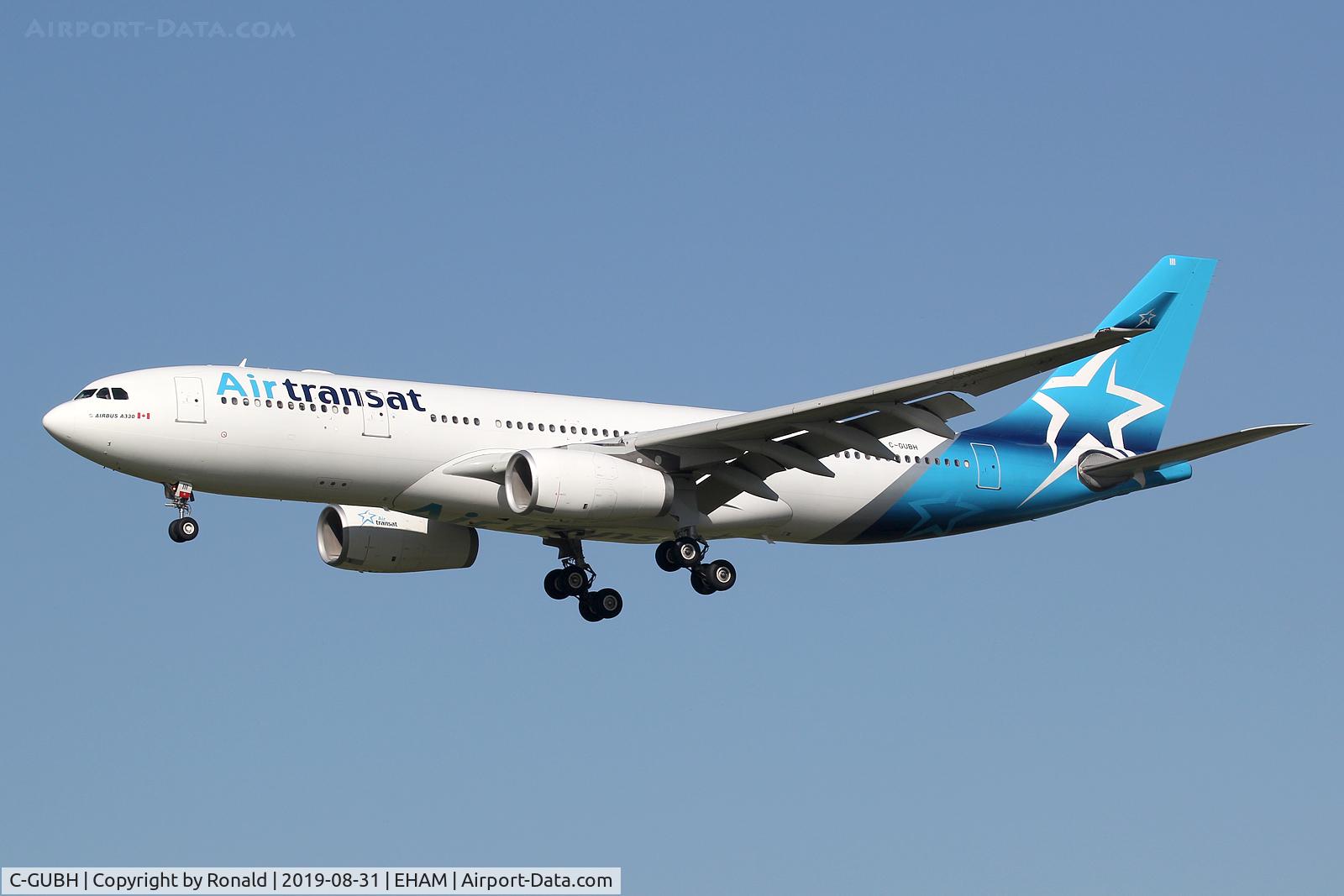 C-GUBH, 2002 Airbus A330-243 C/N 455, at spl