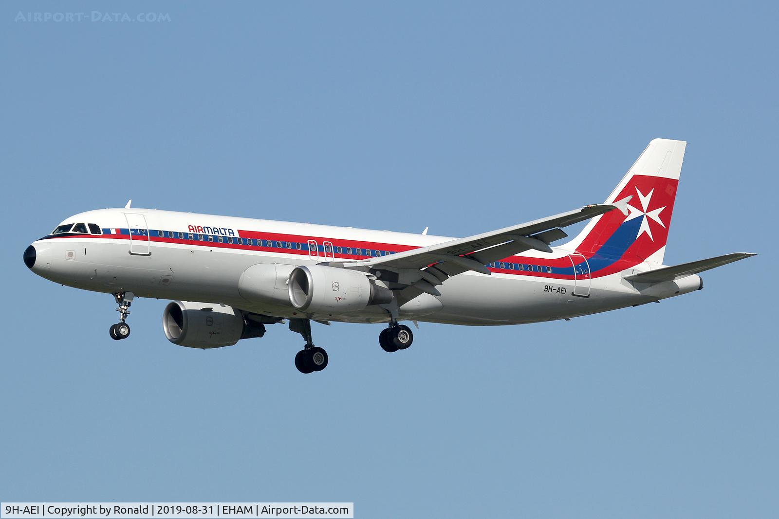 9H-AEI, 2004 Airbus A320-214 C/N 2189, at spl