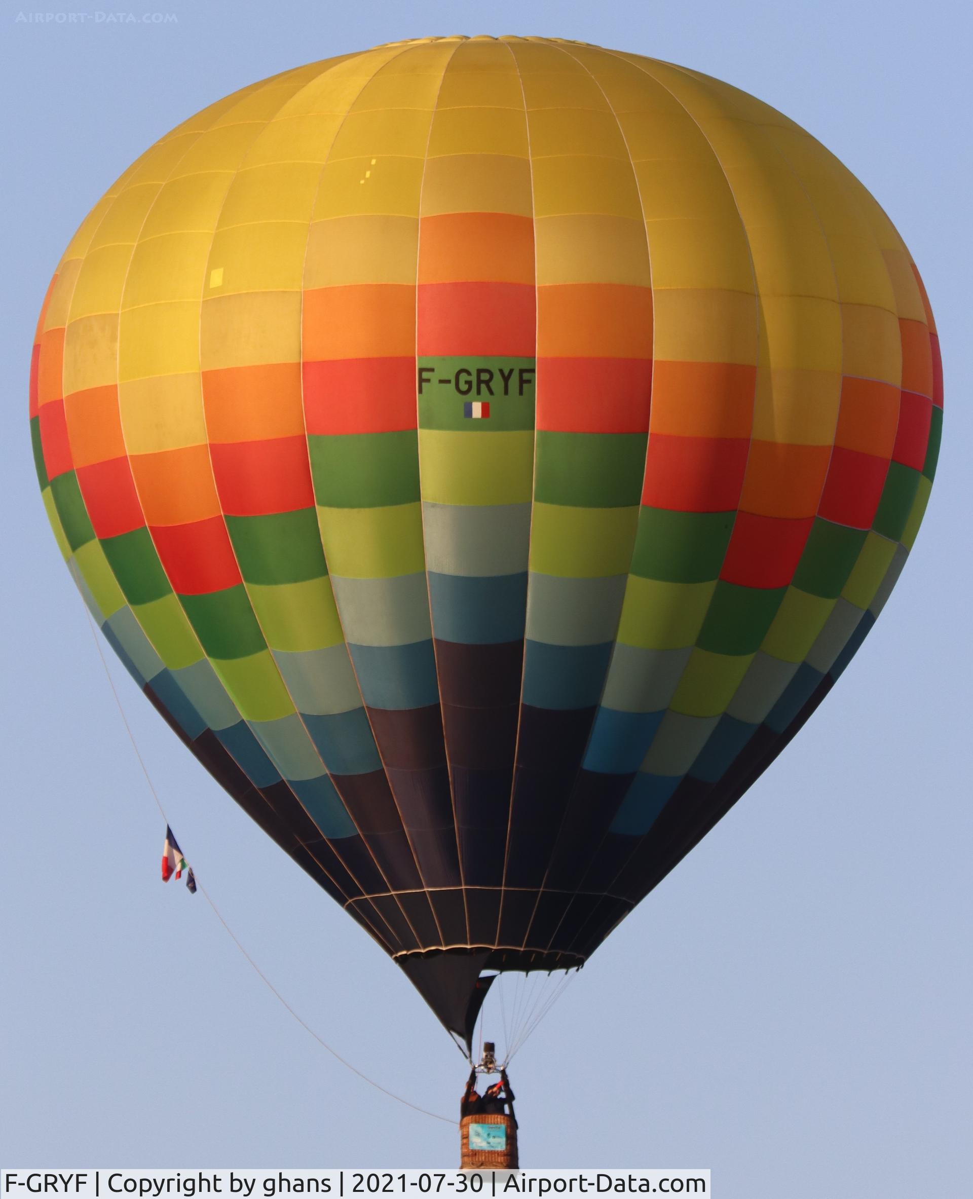 F-GRYF, Fireballoons 26/24 C/N 1348, @ Chambley