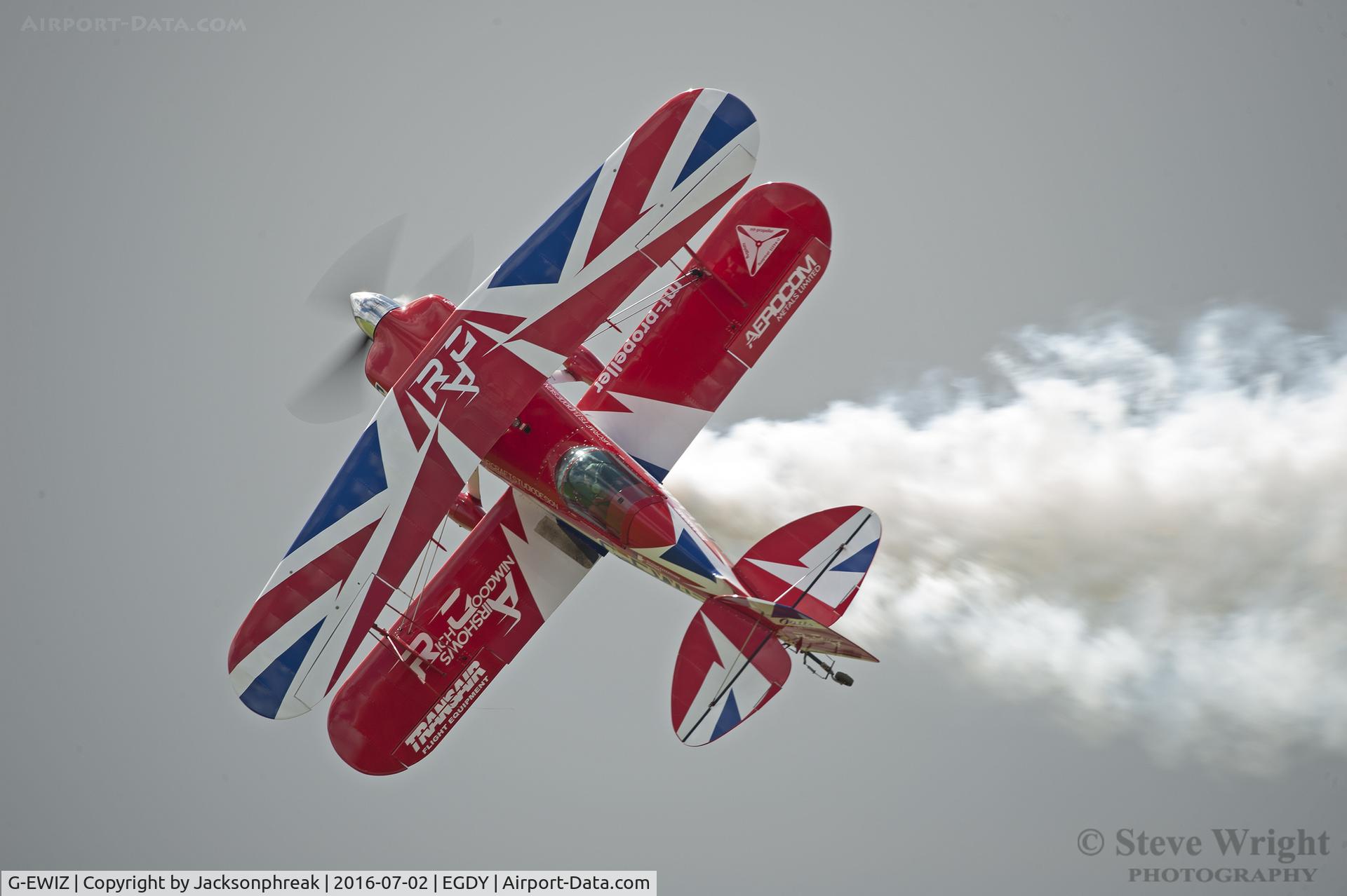 G-EWIZ, 1981 Pitts S-2S Special C/N S18, Yeovilton Air Day 2016