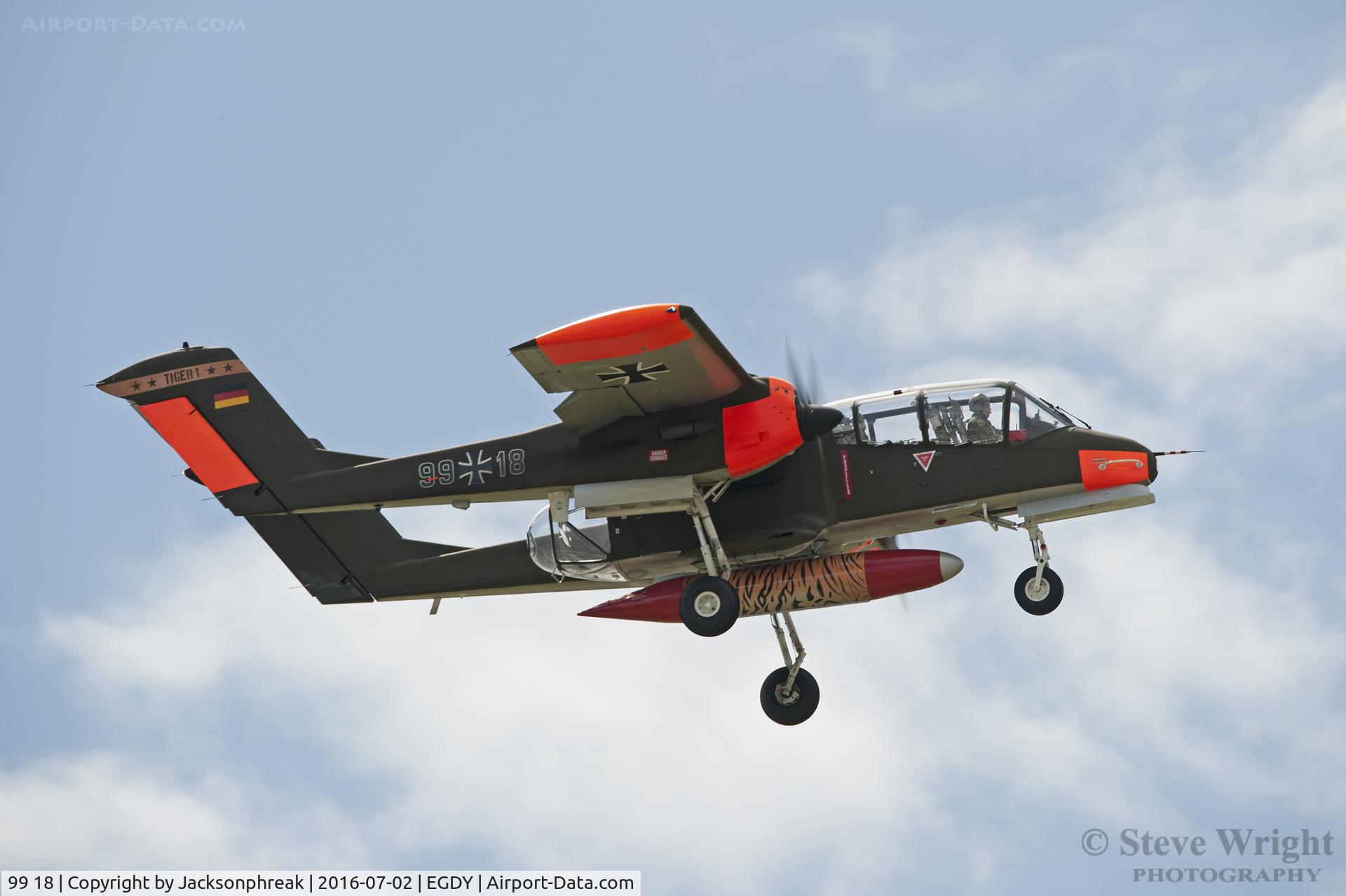 99 18, 1971 North American OV-10B Bronco C/N 338-3, RNAS Yeovilton Air Day 2016