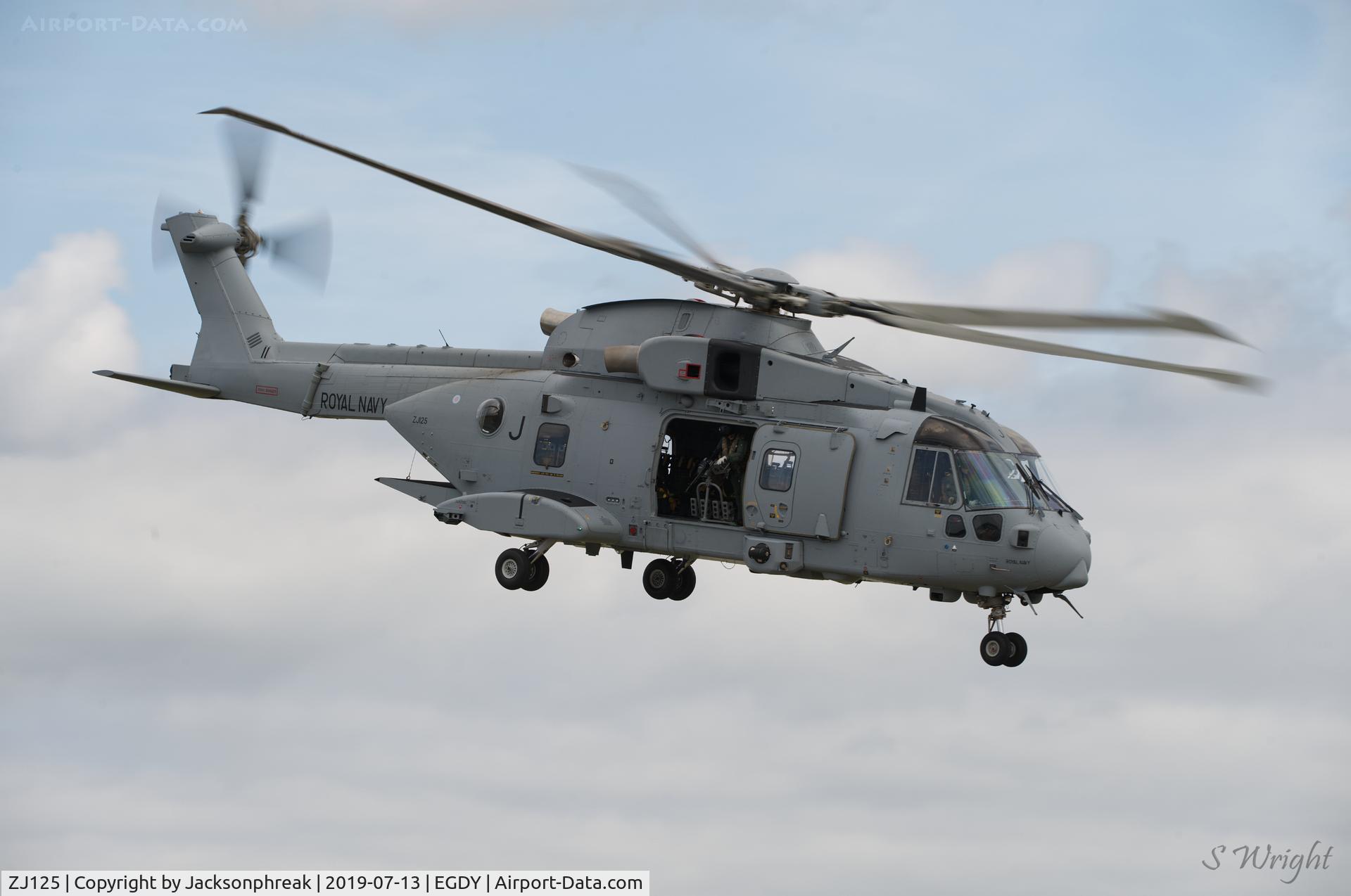 ZJ125, Westland Merlin HC.4 C/N 50137/RAF09, RNAS Yeovilton Air Day 2019