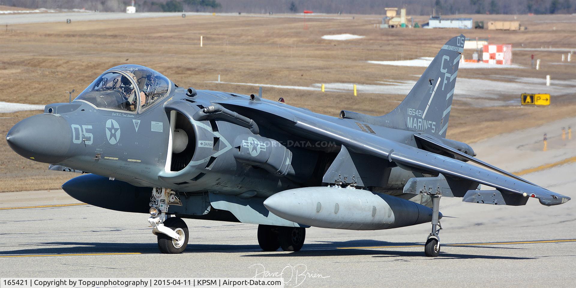 165421, Boeing AV-8B+(R)-27-MC Harrier II Plus C/N B293, CUBE53