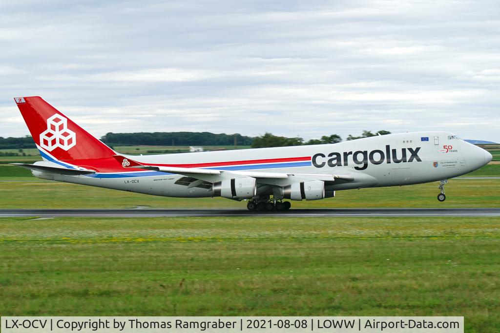 LX-OCV, 1999 Boeing 747-4R7F/SCD C/N 29731, Cargolux Boeing 747-4R7F(SCD)