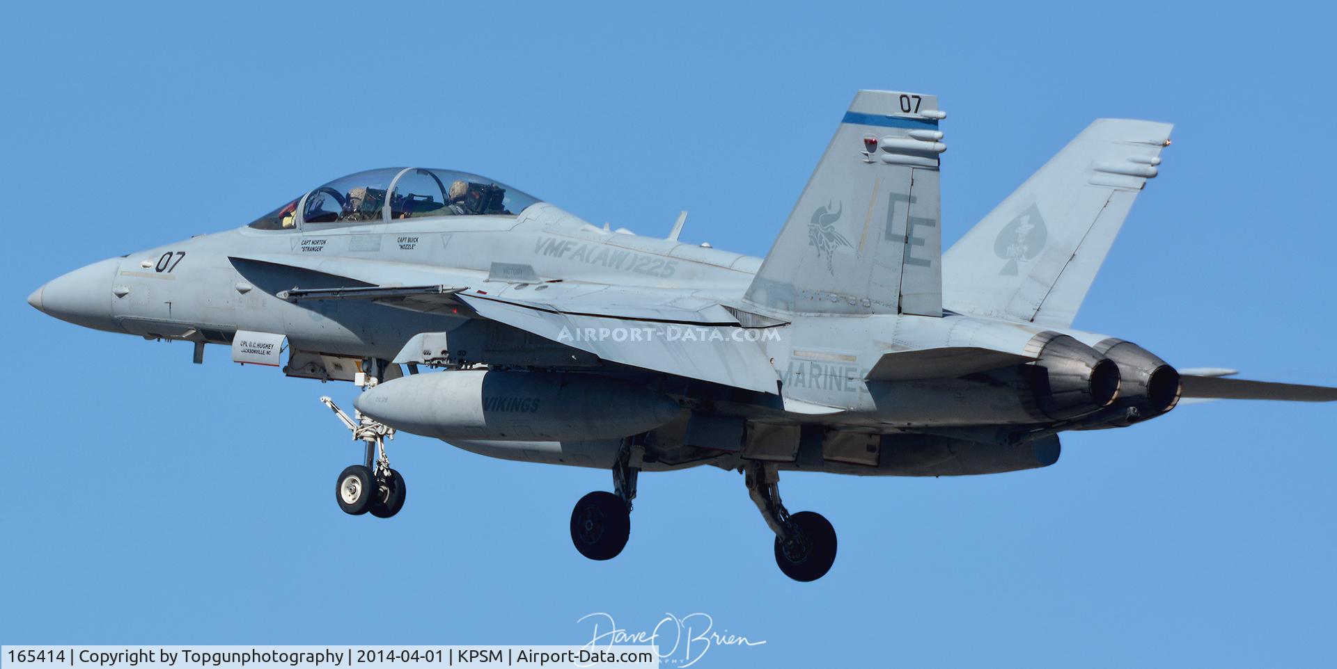 165414, McDonnell Douglas F/A-18D Hornet C/N 1446/D145, TREND43