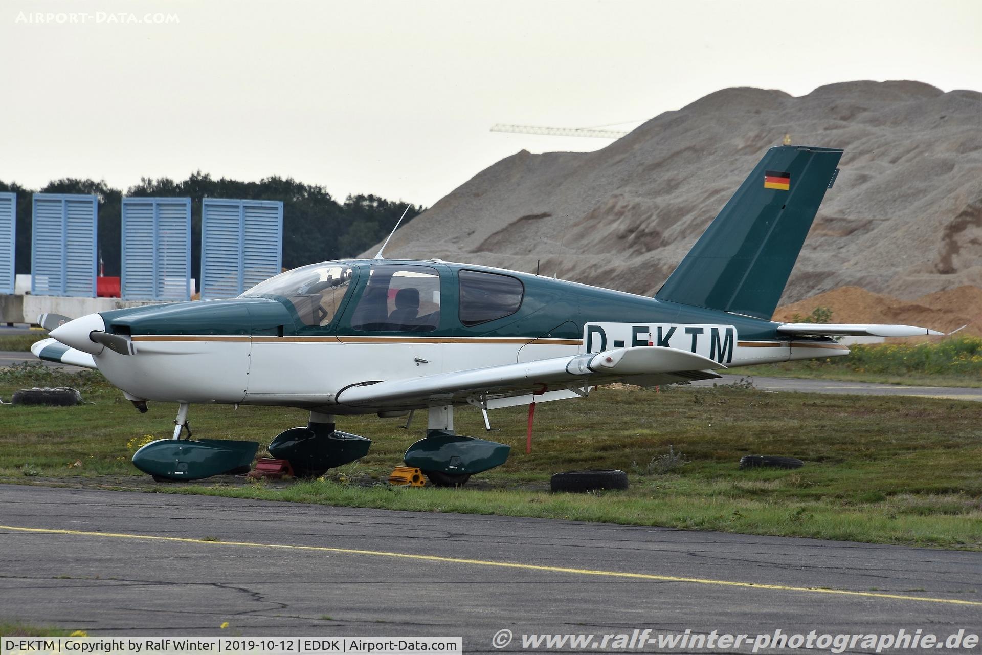 D-EKTM, Socata TB-10 Tobago C/N 367, Socata TB-10 Tobago - Private - 367 - D-EKTM - 12.10.2019 - CGN