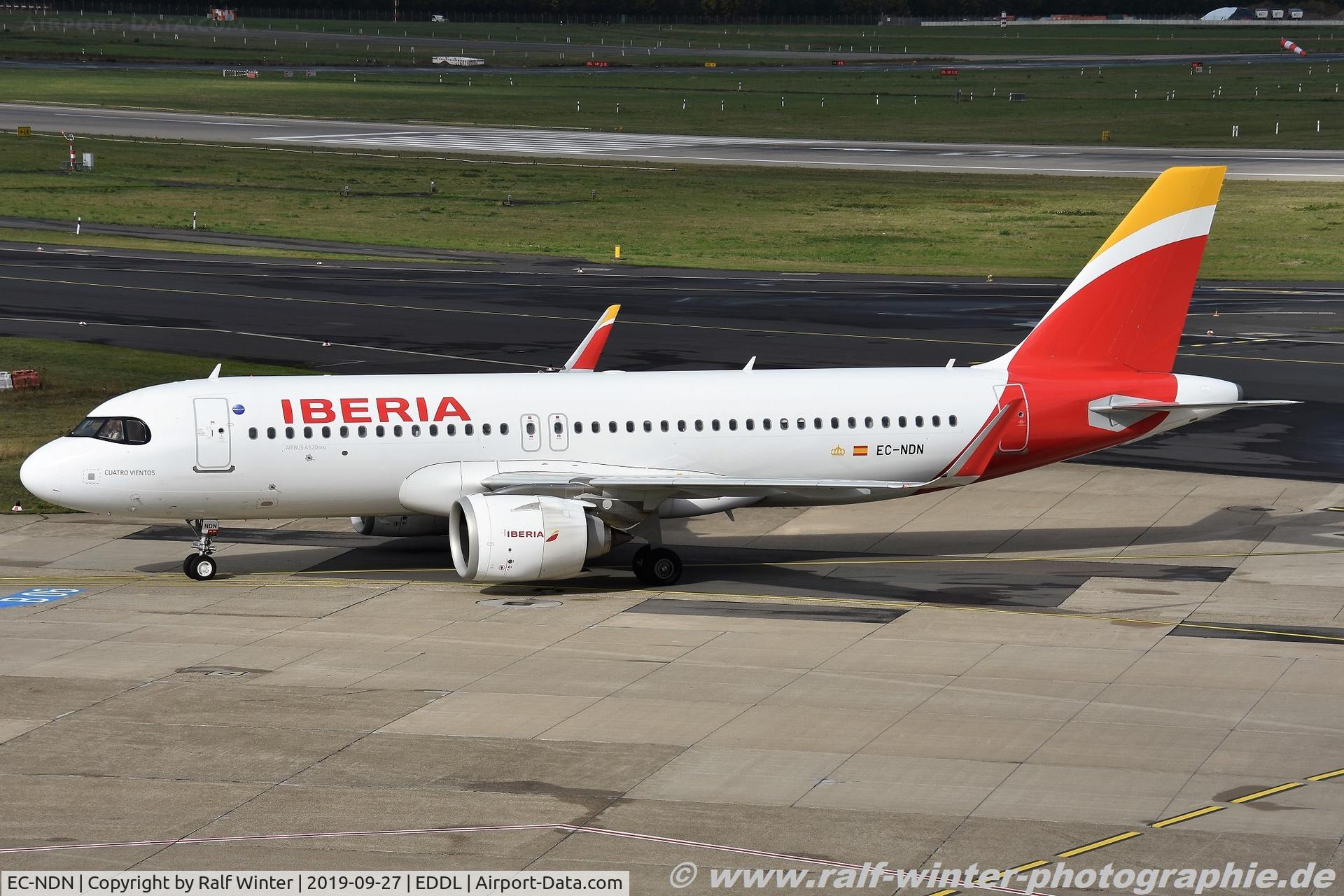 EC-NDN, 2019 Airbus A320-251N C/N 8939, Airbus A320-251N - IB IBE Iberia - 8939 - EC-NDN - 27.09.2019 - DUS