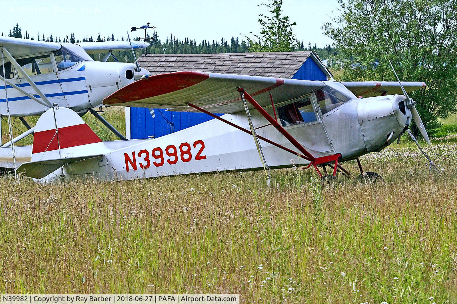 N39982, 1946 Taylorcraft BC-12D-85 Sportsman C/N 6641, N39982   Taylorcraft BC-12D-85 Sportsman [6641] Fairbanks Int'l~N 27/06/2018