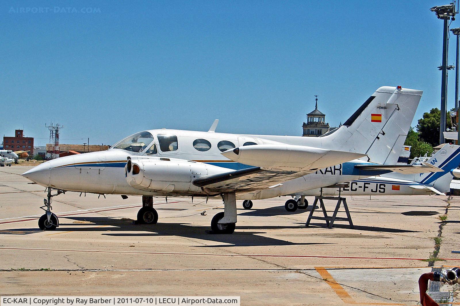 EC-KAR, 1968 Cessna 421A Golden Eagle C/N 421A0013, EC-KAR   Cessna 421A Golden Eagle [421A-0013] Cuatro Vientos~EC 10/07/2011