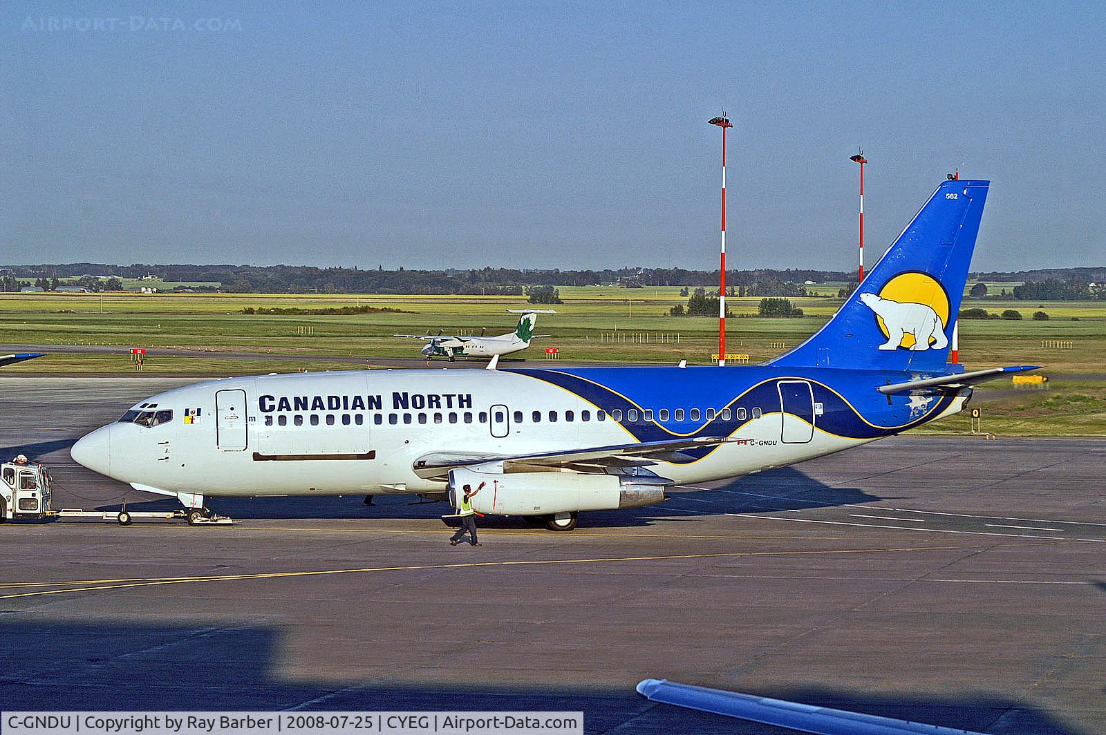 C-GNDU, 1982 Boeing 737-242C C/N 22877, C-GNDU   Boeing 737-242C [22877] (Canadian North) Edmonton Int'l~C 25/07/2008