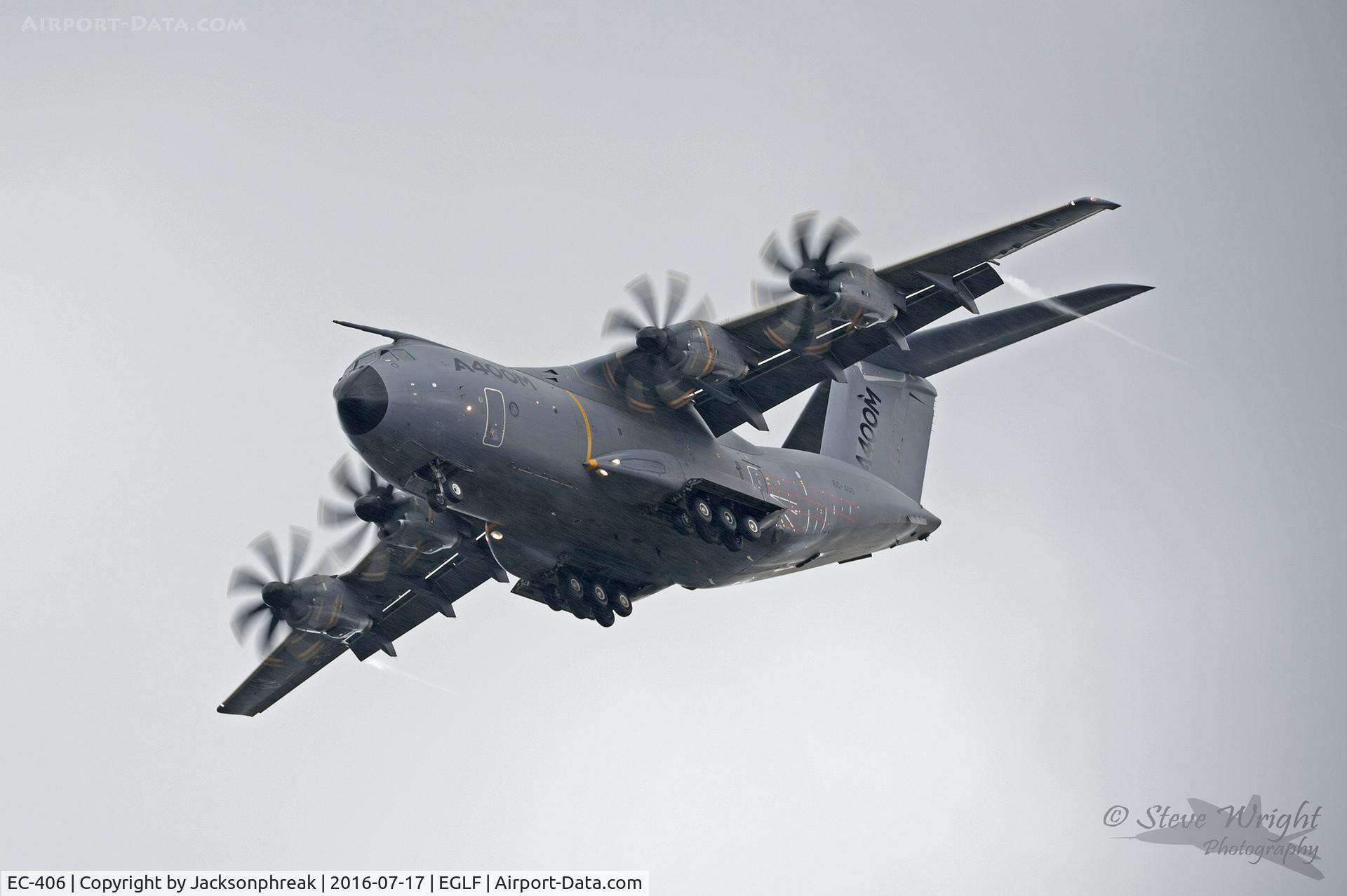 EC-406, 2011 Airbus A400M-180 Atlas C/N 006, Farnborough Air Show 2016