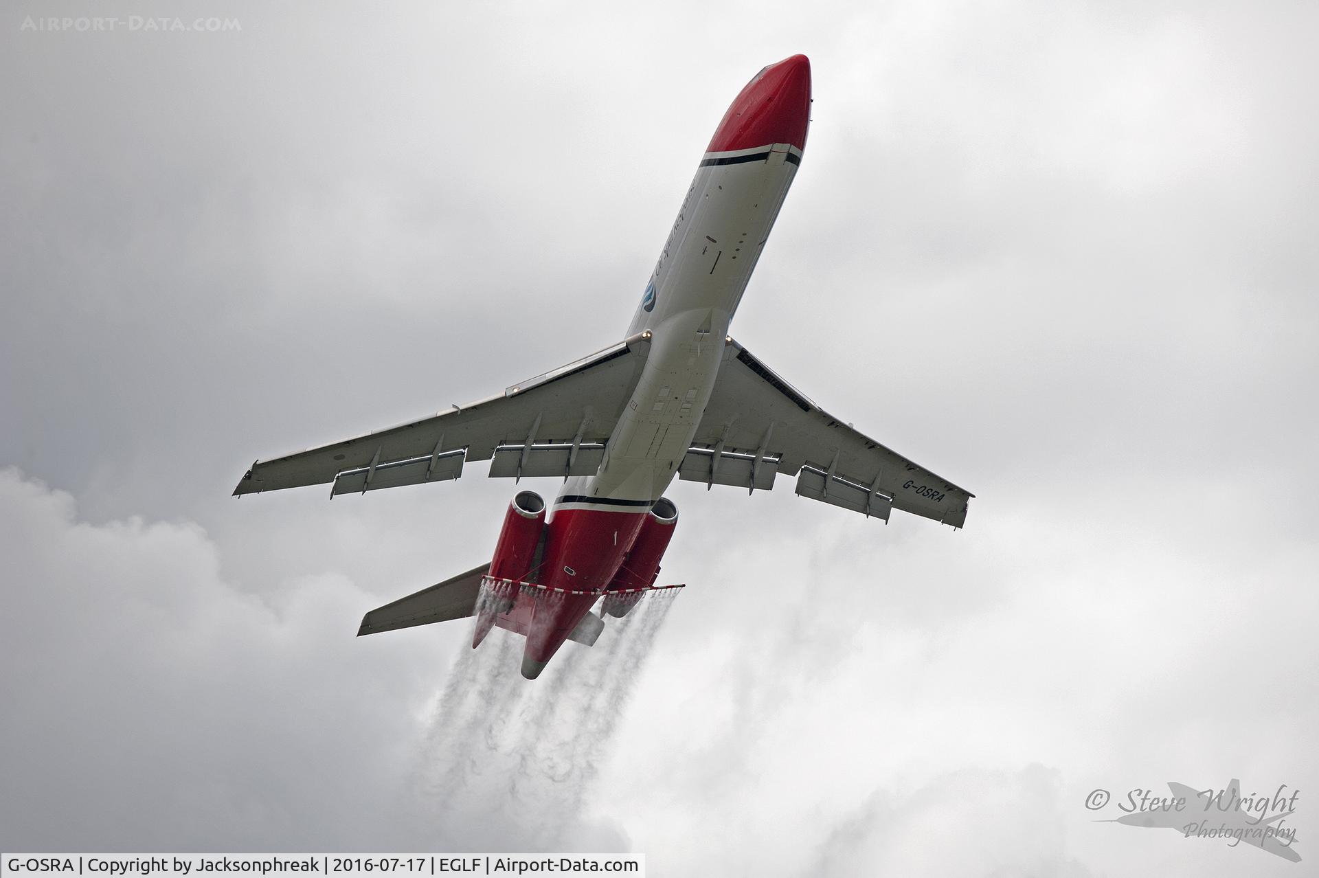 G-OSRA, 1984 Boeing 727-2S2F C/N 22938, Farnborough Air Show 2016