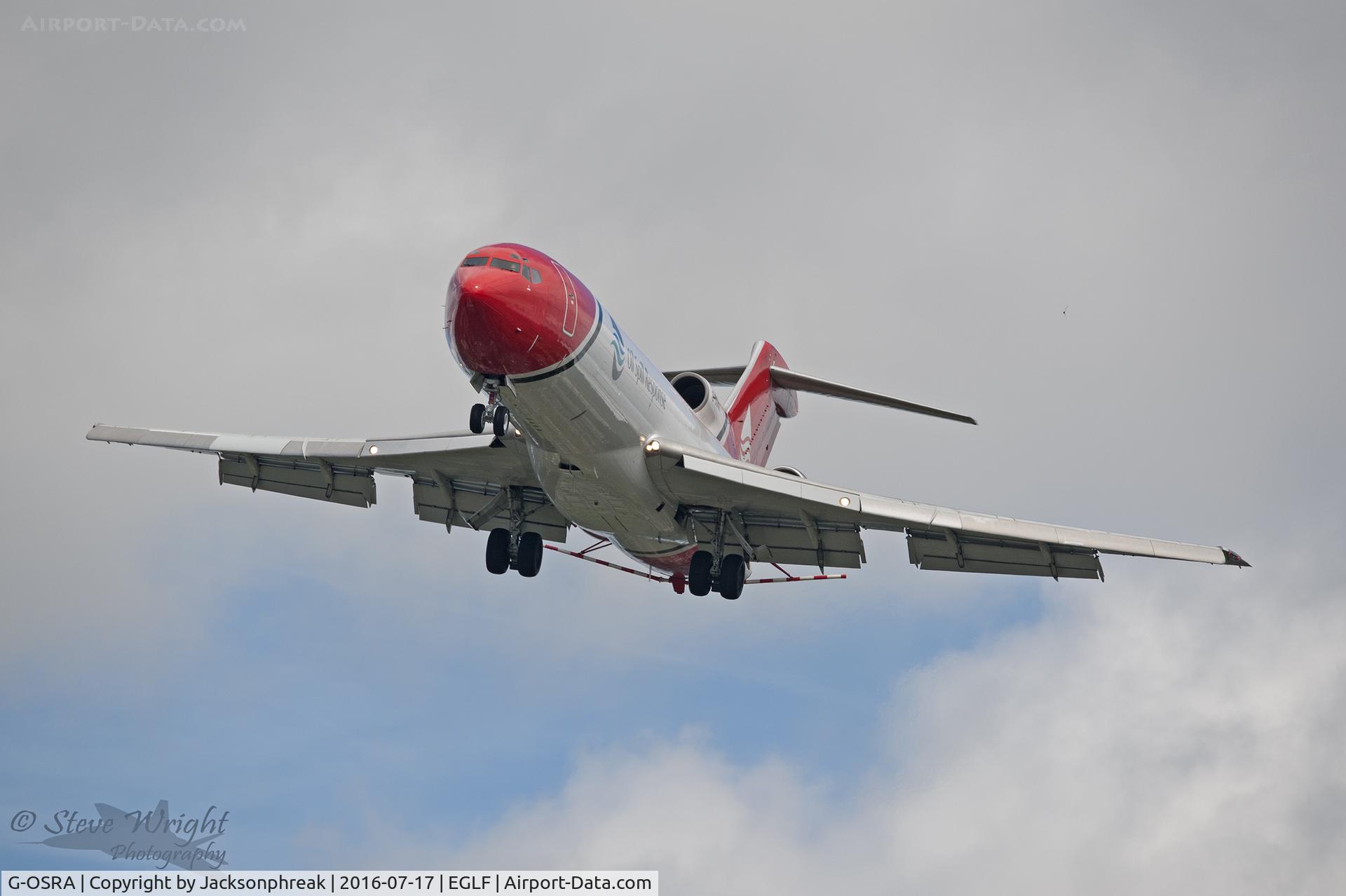 G-OSRA, 1984 Boeing 727-2S2F C/N 22938, Farnborough Air Show 2016