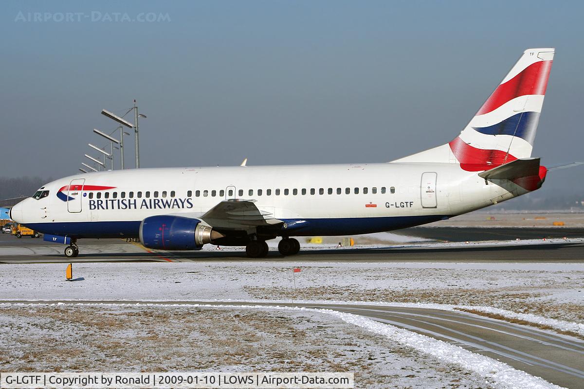 G-LGTF, 1990 Boeing 737-382 C/N 24450, at lows