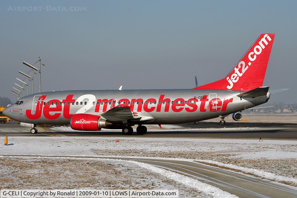 G-CELI, 1986 Boeing 737-330 C/N 23526, at lows