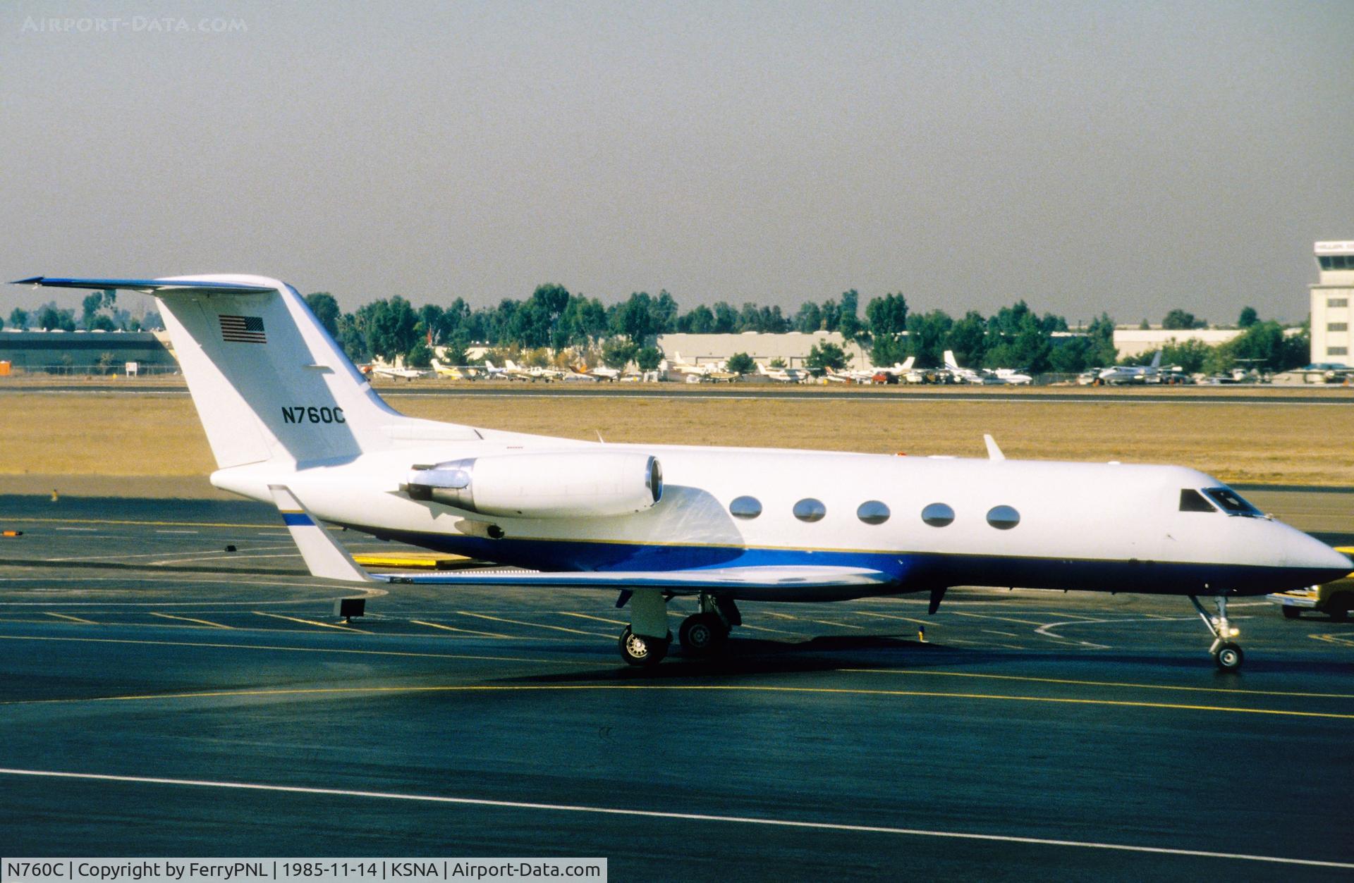 N760C, 1985 Gulfstream Aerospace Gulfstream III C/N 430, IBM Credit Corporation GIII taxiing for departure