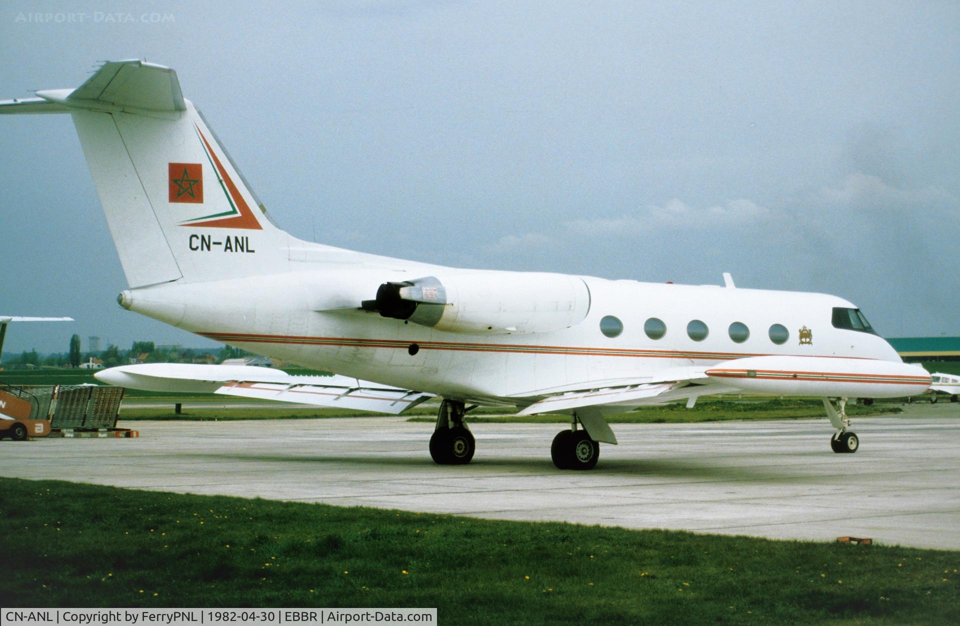 CN-ANL, 1976 Grumman G-1159 Gulfstream II-TT C/N 182, Royal Moroccan Air Force GIITT