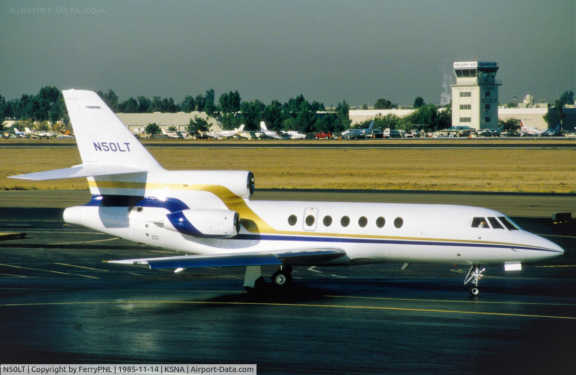 N50LT, 1981 Dassault Falcon 50 C/N 44, Trousdale Enterprises Inc Falcon 50
