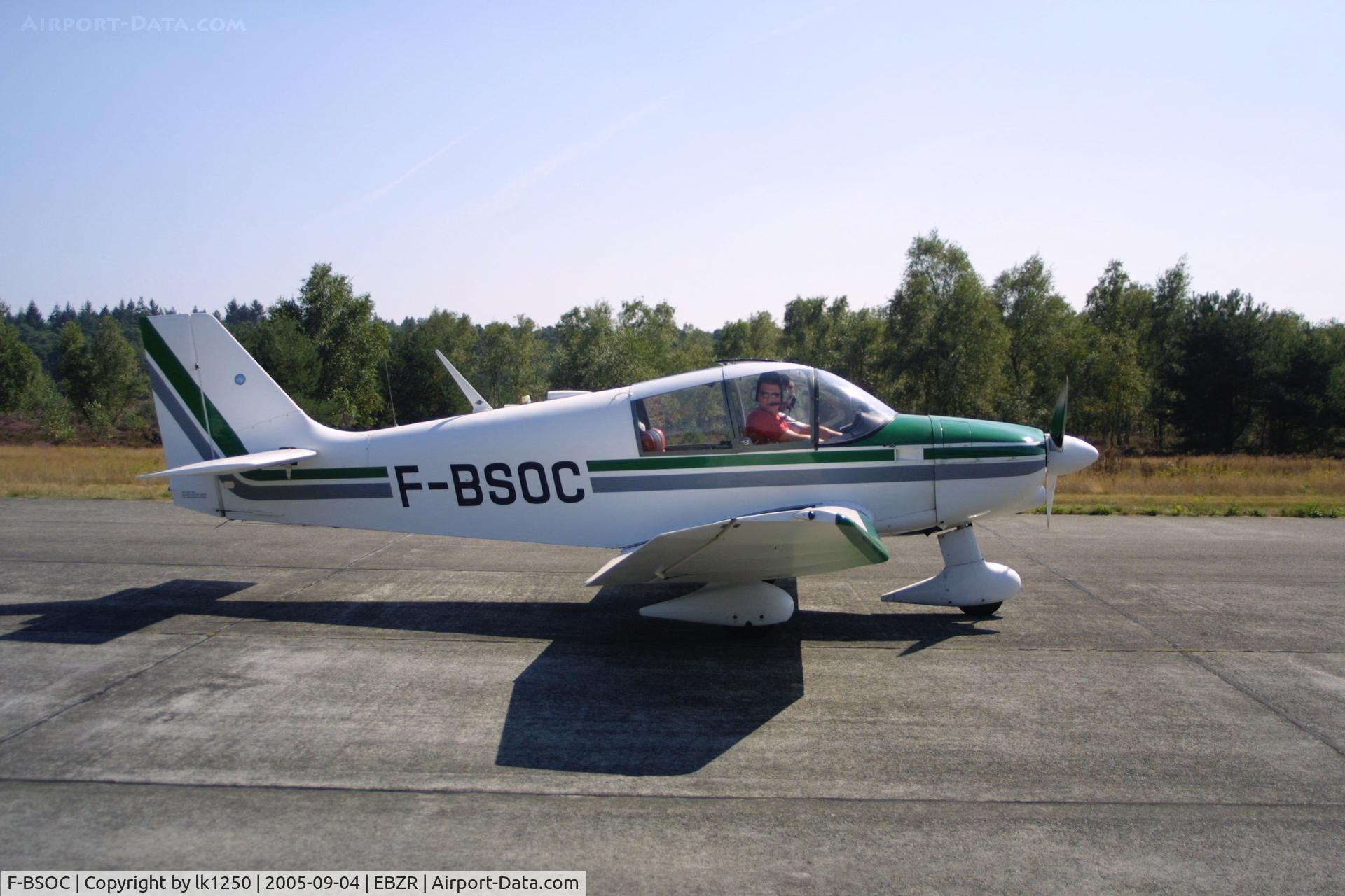 F-BSOC, Robin DR-300-108 2+2 C/N 564, A visitor the Flyin on Oostmalle Zoersel in 2005
