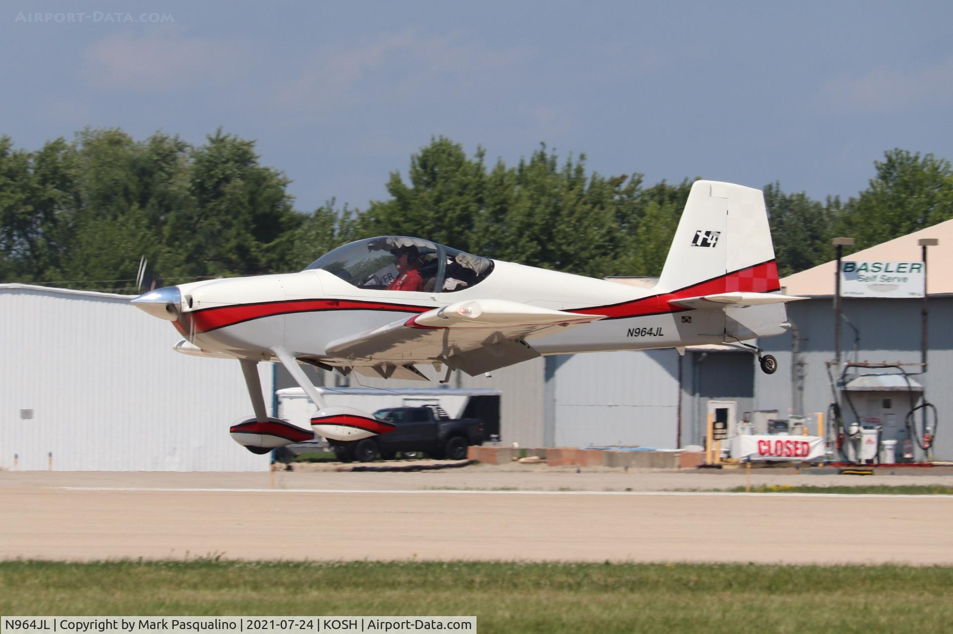 N964JL, 2018 Vans RV-14 C/N 140386, Vans RV-14