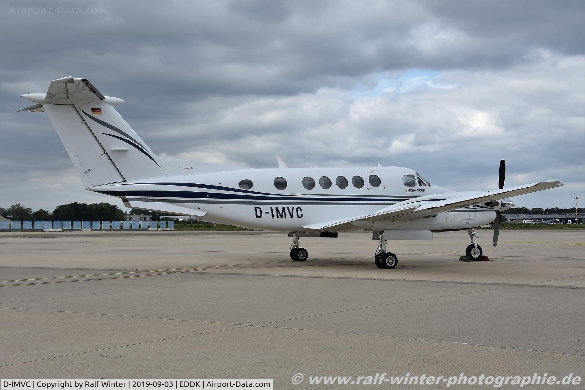 D-IMVC, 2000 Raytheon B200 King Air C/N BB-1741, Raytheon B200 King Air - Fly-Point Flugservice Haufe KG - BB-1741 - D-IMVC - 03.09.2019 - CGN