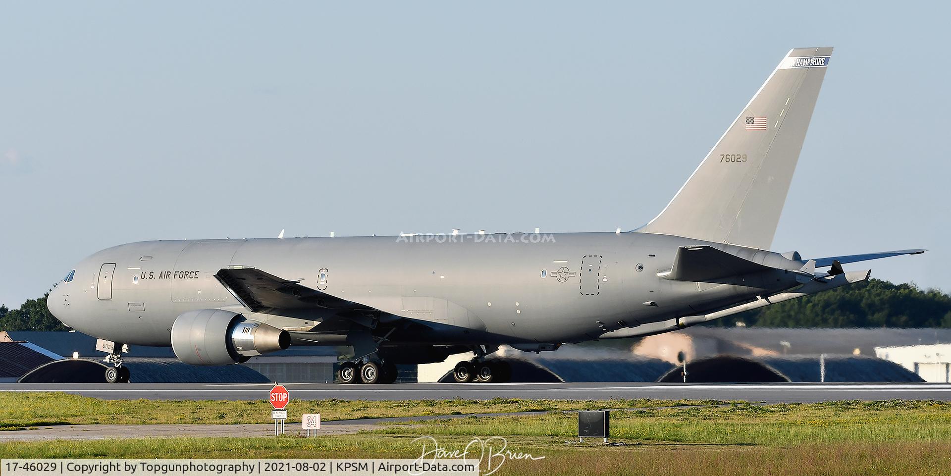 17-46029, 2019 Boeing KC-46A Pegasus (767-2LKC) C/N 34110, PACK42 rolling out to catch up with PACK41