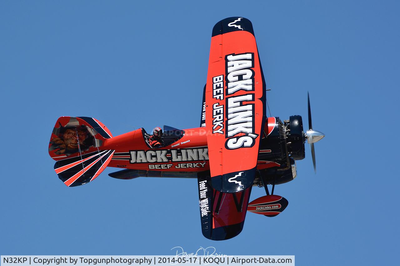 N32KP, 2013 Jet Waco ATO C/N 001, Screamin Sasquatch flown by John Klatt