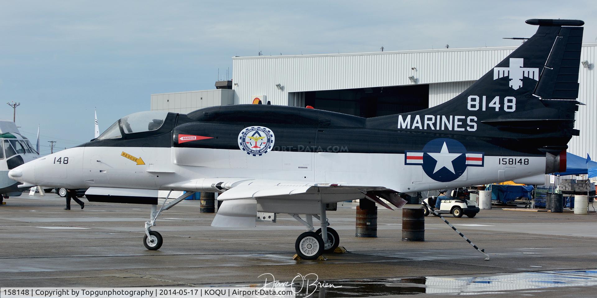 158148, Douglas A-4M Skyhawk C/N 14185, Rhode Island Museum piece