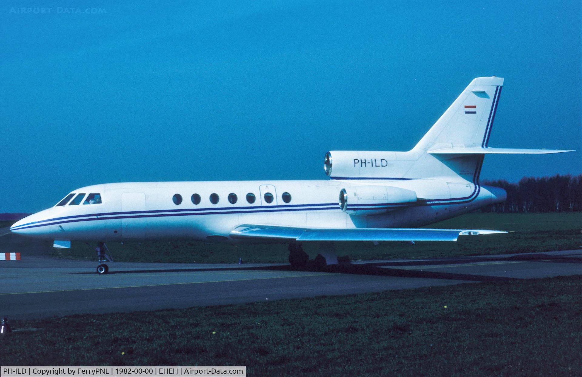 PH-ILD, 1980 Dassault Falcon 50 C/N 23, Philips Falcon 50