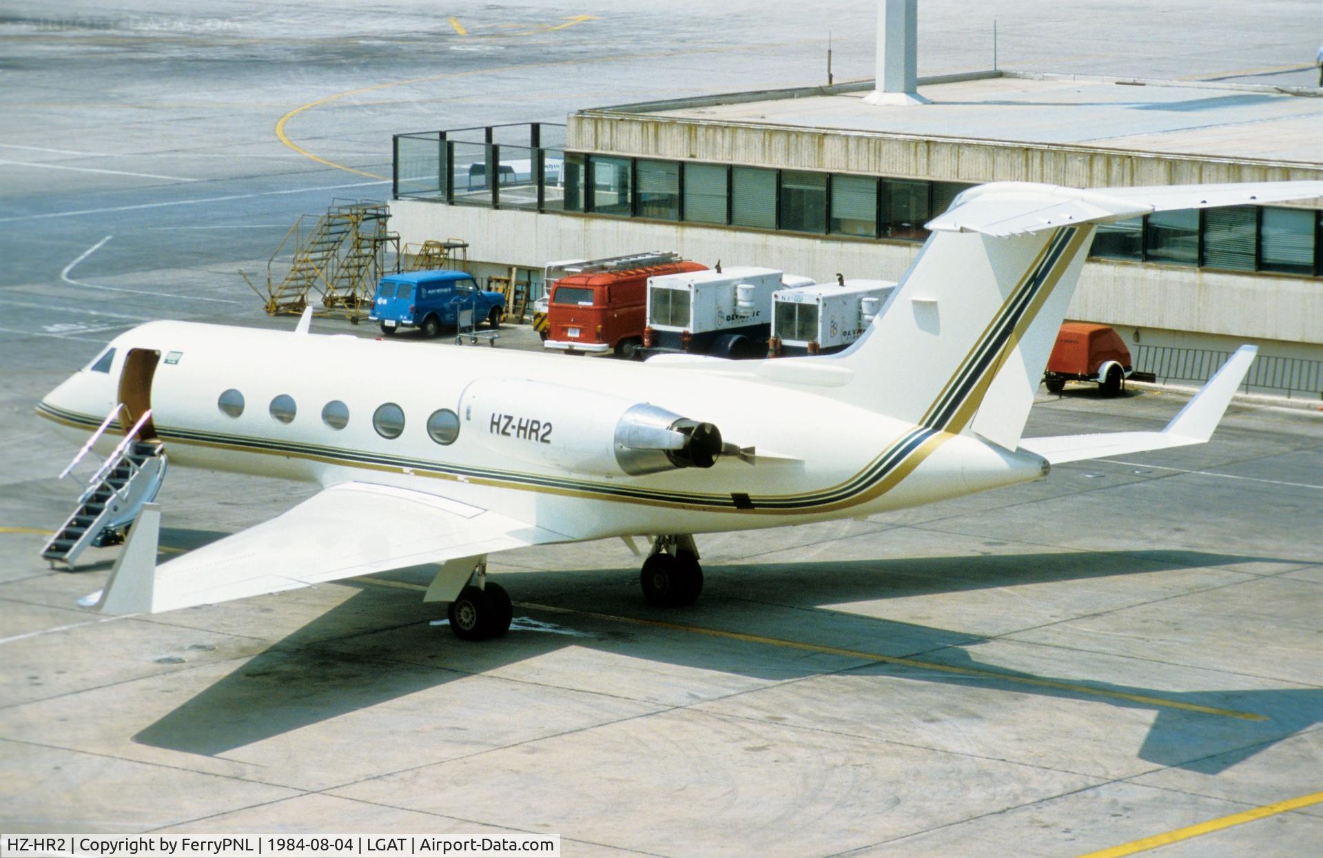 HZ-HR2, 1982 Grumman G-1159A Gulfstream III C/N 346, GIII owned by Sheikh Rafiq Hariri