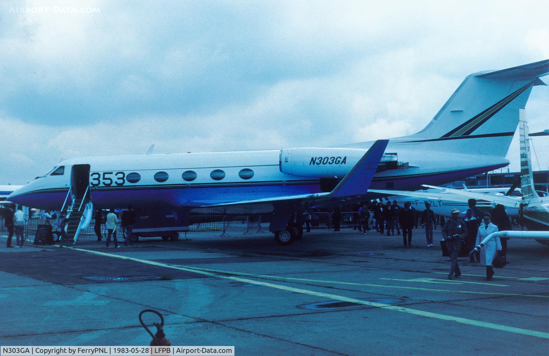 N303GA, 1982 Gulfstream Aerospace G-1159A Gulfstream III Gulfstream III C/N 357, Gulfstream GIII demonstrator
