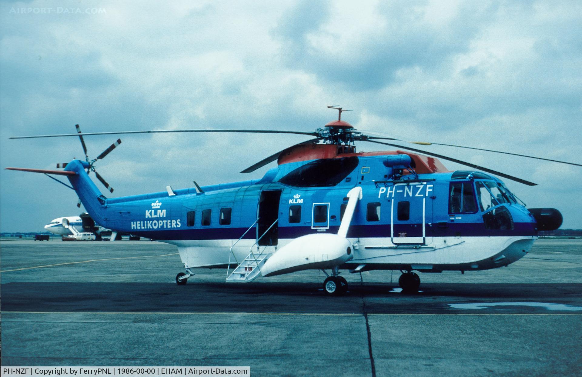 PH-NZF, 1975 Sikorsky S-61N Sea King C/N 61-742, KLM S61 in AMS