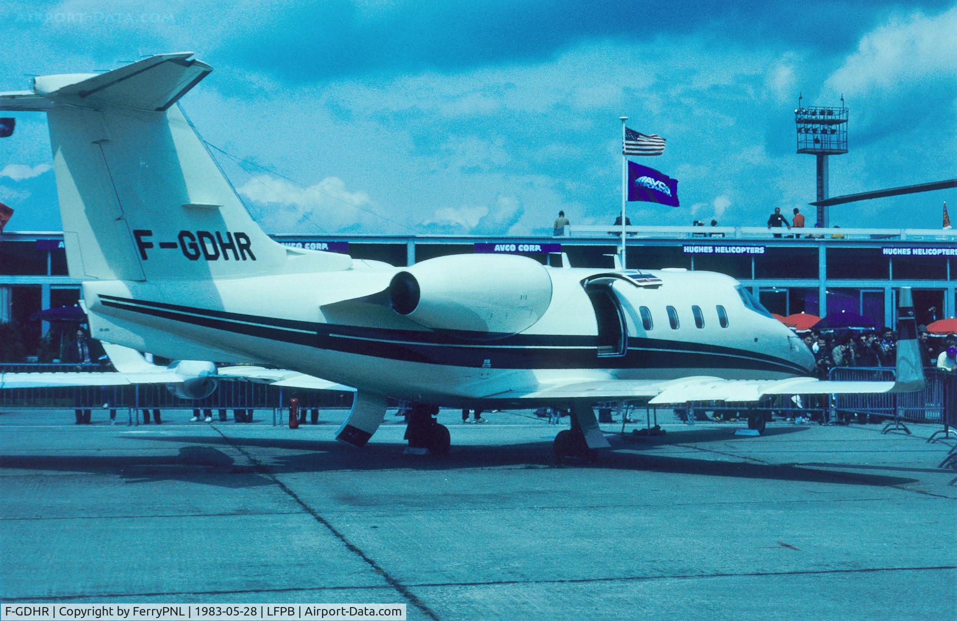 F-GDHR, 1982 Gates Learjet 55 C/N 55-070, Aero France Lj55, crashed into a mountain in Cameroon in 1987.