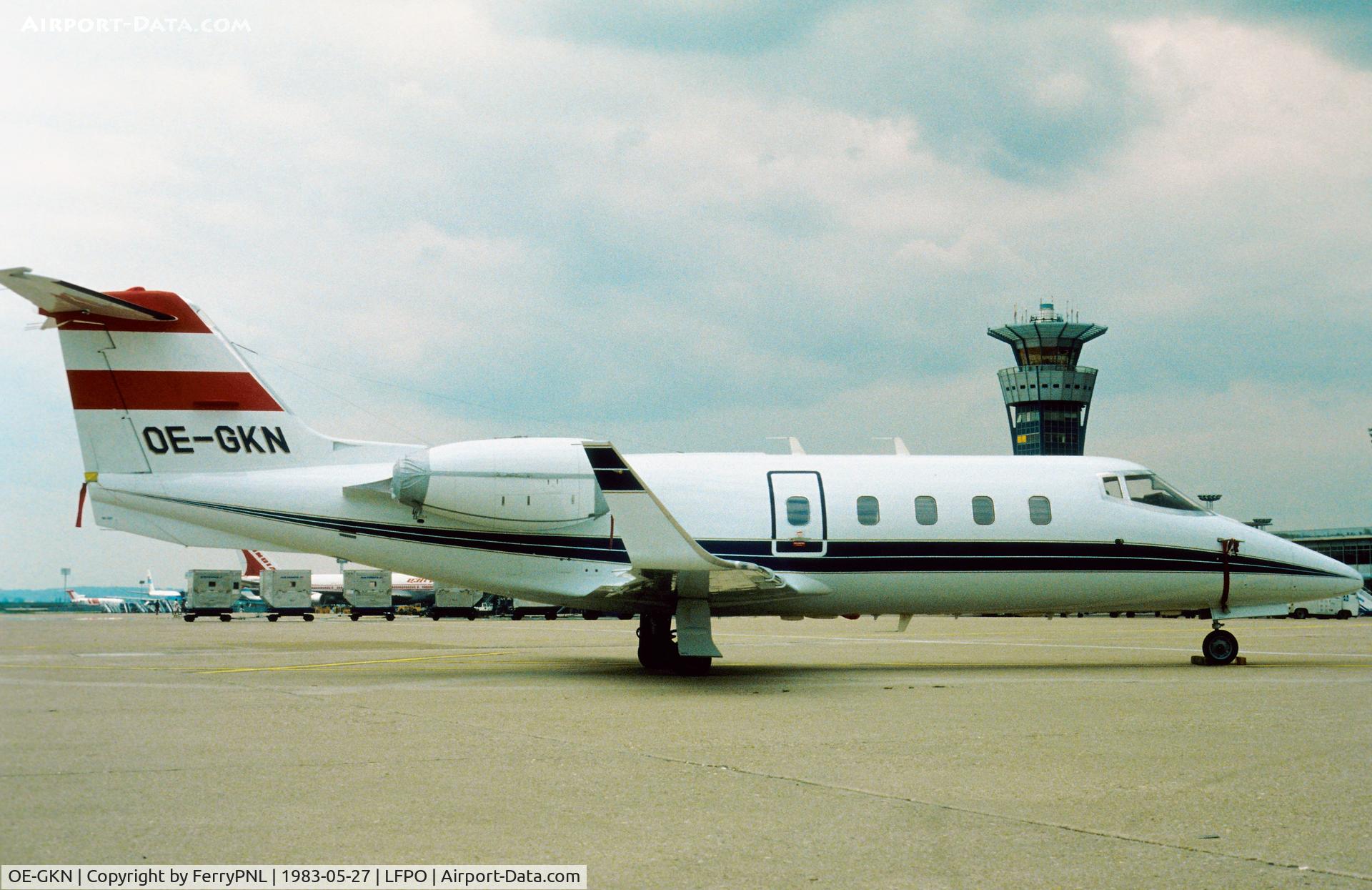 OE-GKN, 1982 Gates Learjet 55 Longhorn C/N 55-027, Air Charter Austria Lj55