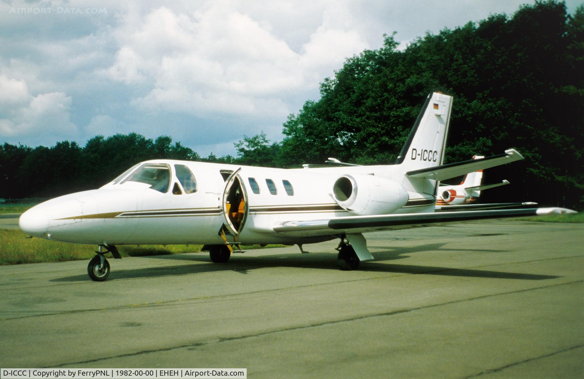D-ICCC, 1975 Cessna 500 Citation 1 C/N 500-0269, EFS Flugservice Ce500