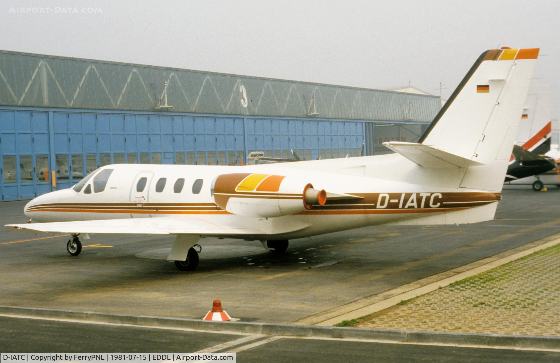 D-IATC, 1973 Cessna 500 Citation C/N 500-0116, CFG - Centurion Luftfahrtunternehmen GmbH Ce500