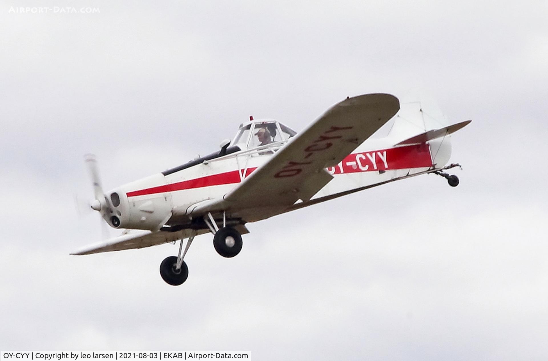 OY-CYY, 1966 Piper PA-25-235 C/N 25-4018, Arnborg 3.8.2021
